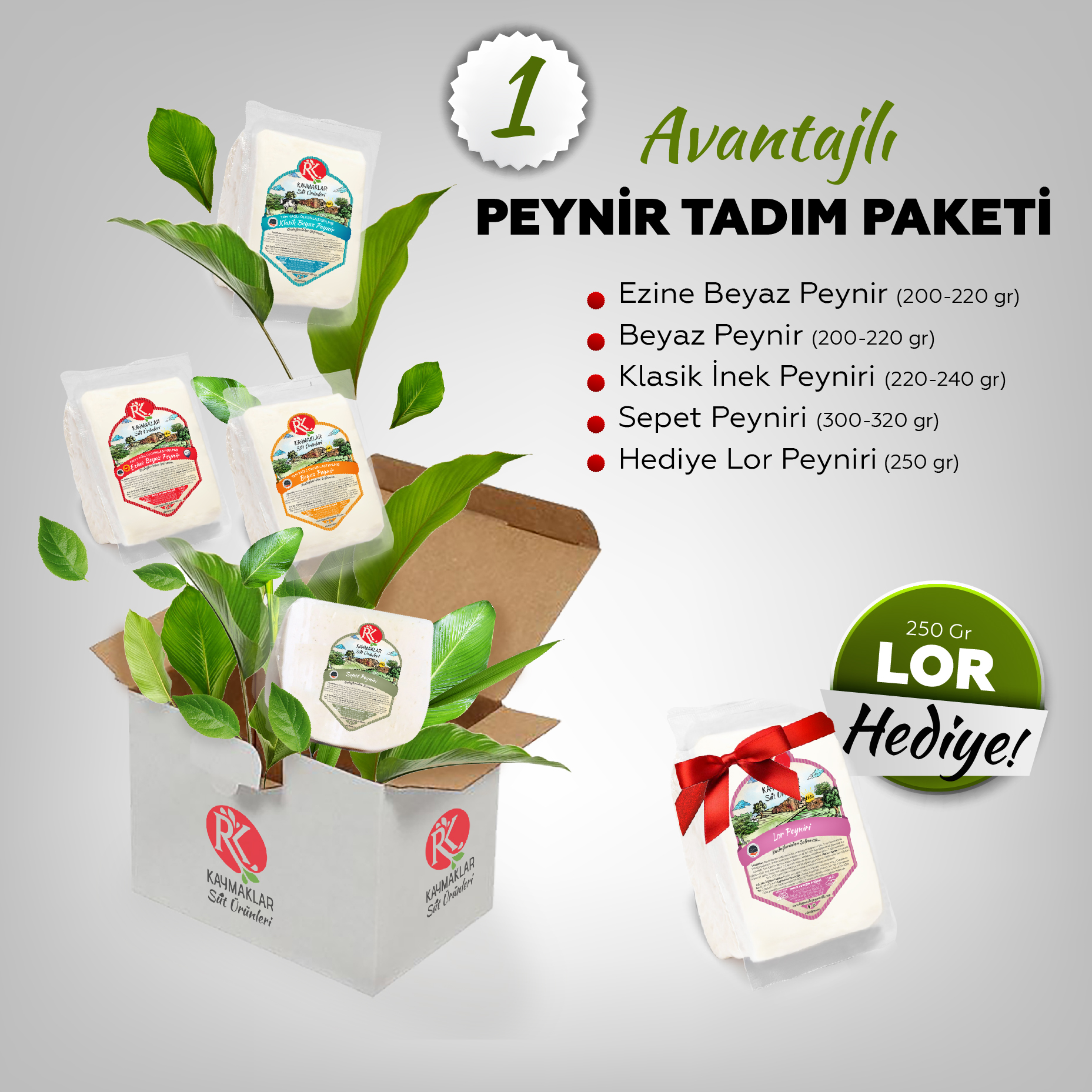 Avantajlı Peynir Paketi